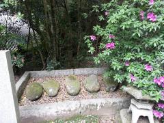 玉田神社の力石