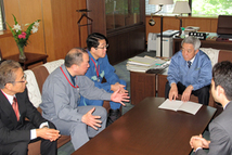 液状化被害に対する千葉県16市長連名による国への要望1