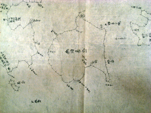 伊能図の下図（睦月島）