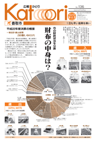 広報かとり平成23年11月15日号表紙の写真