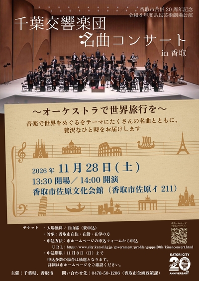 千葉交響楽団コンサートチラシ