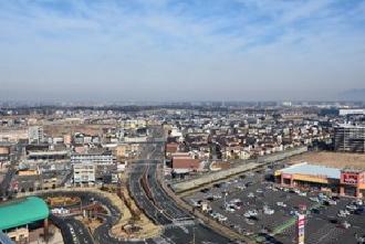 「みらい平駅」周辺の街並み写真