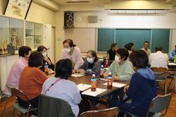 旧福田小学校にて。