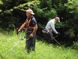 地域環境美化活動を実施しました。