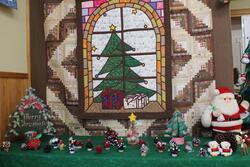 装飾のようす。