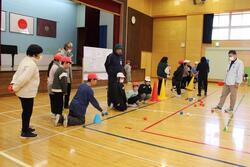 ボッチャ大会の様子