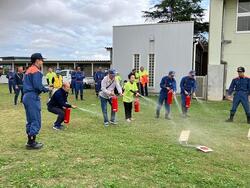 消化体験のようす。