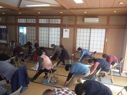 香取もりもり体操を実施しました。