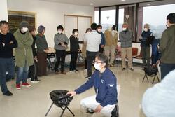 講習のようす。