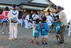 参加した子どもたちのようす。