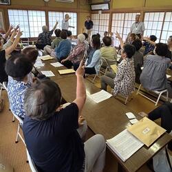 レクリエーションのようす。