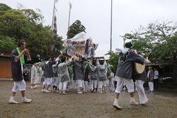 富田区熊野植上祭を開催しました。