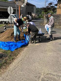 五郷内地区にて。