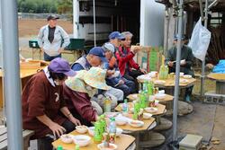 お昼休憩のようす。