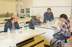 新島小学校にて。