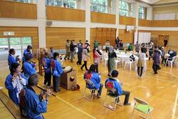 中峰芸座保存会の演奏