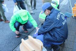 発電機の使用体験のようす