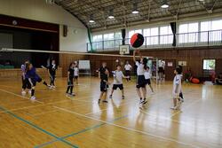 決勝戦のようす。