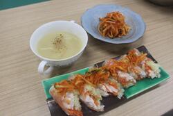 完成した料理。