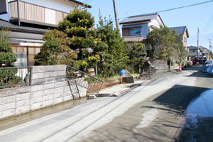 2011年3月12日 被害が大きかった新開町1