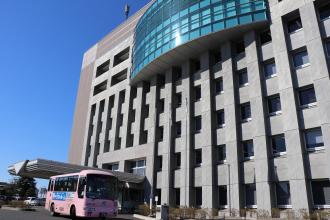 香取市役所の循環バスのバス停