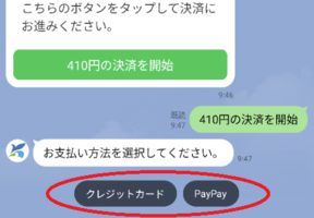 お支払い方法を選択してください
