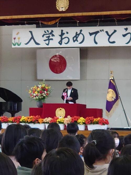 小見川中央小学校入学式