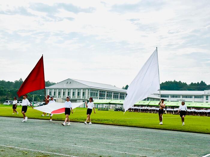 第44回山田中学校体育祭行進