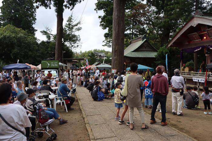 ふれあいマルシェin山倉大神会場