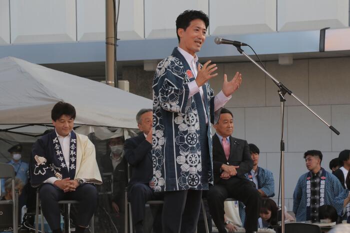 越田市長あいさつ