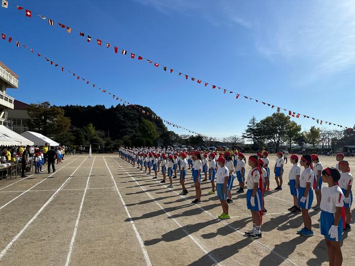 小見川西小学校運動会開会式