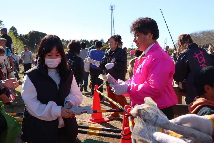 栗源のふるさといも祭いも配布