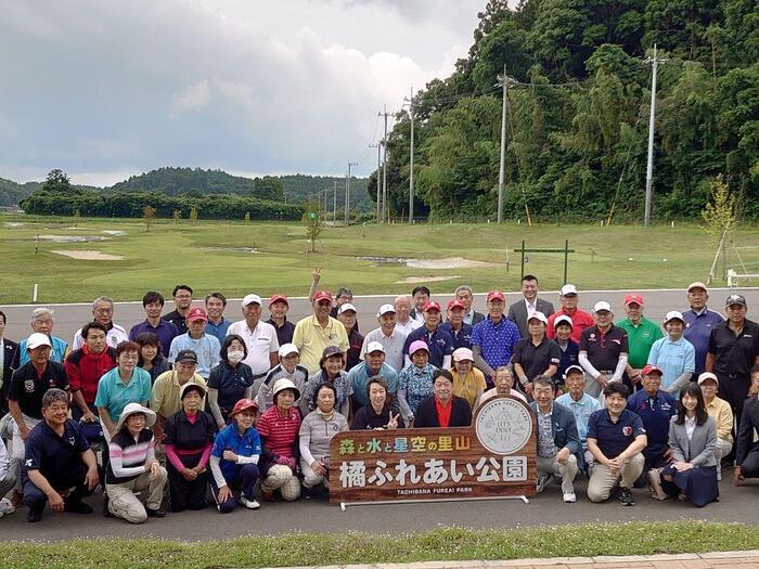 自民党パークゴルフ普及振興議員連盟パークゴルフ視察体験会