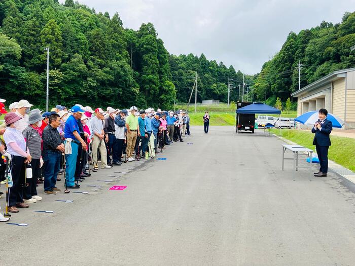 高齢者クラブ連合会パークゴルフ大会