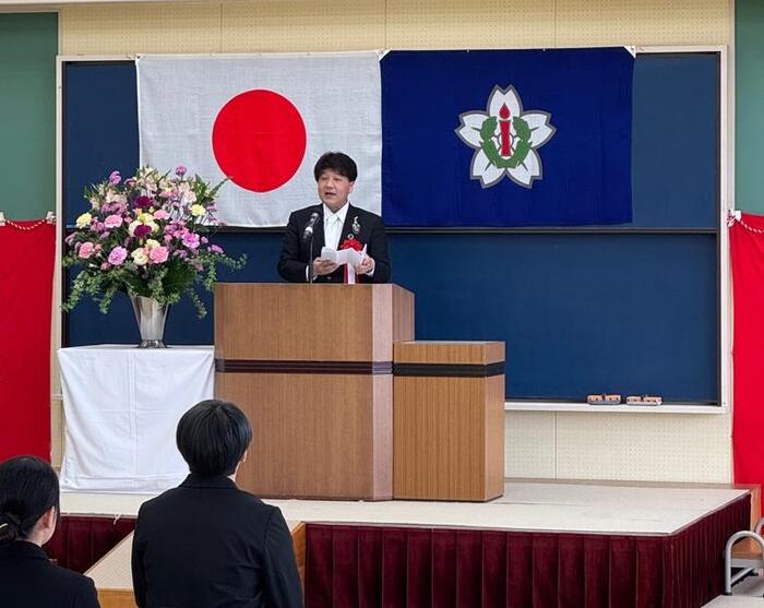 香取おみがわ医療センター附属看護専門学校　入学式