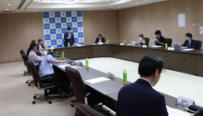 定例記者会見