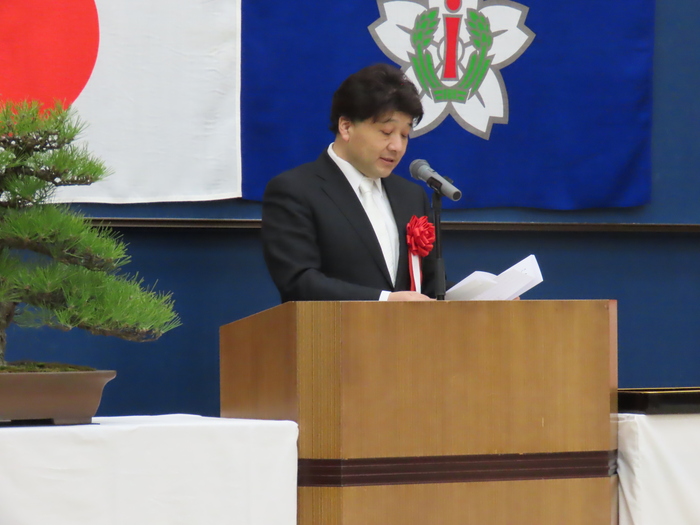 香取おみがわ医療センター附属看護専門学校　卒業式