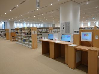 佐原中央図書館内