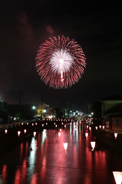 水郷おみがわ花火大会　写真ギャラリー14