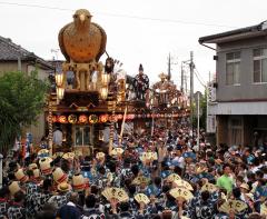 佐原大祭夏祭りの写真