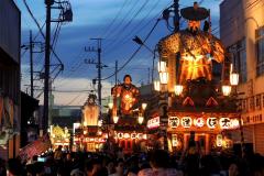 佐原の大祭夏祭りの写真