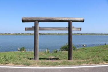 津宮鳥居河岸の鳥居