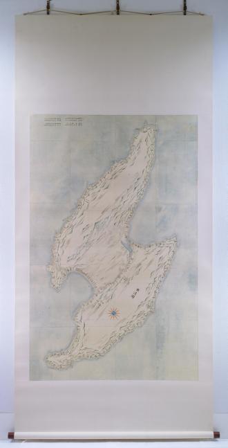 地図・絵図類89の修理後の写真