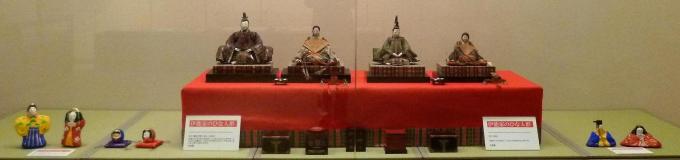 おひなさま展の様子