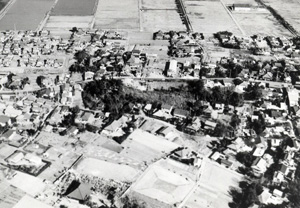 三ノ分目大塚山古墳(航空写真)
