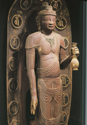 木造十一面観音立像(荘厳寺蔵)香取神宮の本地仏として伝来1