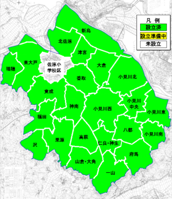 香取市の地図