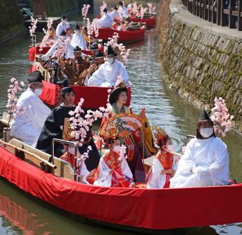 さわら雛舟春祭り